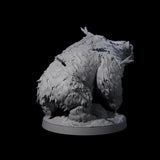Battle Hardened Dire Bear A Miniature for Dungeons and Dragons, Pathfinder or other TTRPGs