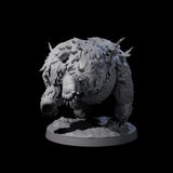 Battle Hardened Dire Bear B Miniature for Dungeons and Dragons, Pathfinder or other TTRPGs