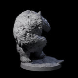 Battle Hardened Dire Bear C Miniature for Dungeons and Dragons, Pathfinder or other TTRPGs