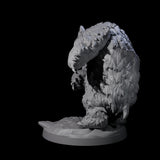 Battle Hardened Dire Bear C Miniature for Dungeons and Dragons, Pathfinder or other TTRPGs