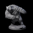 Battle Hardened Dire Bear C Miniature for Dungeons and Dragons, Pathfinder or other TTRPGs