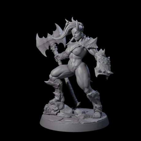 Battle Ready Succubus Miniature for Dungeons and Dragons, Pathfinder or other TTRPGs