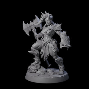 Battle Ready Succubus Miniature for Dungeons and Dragons, Pathfinder or other TTRPGs