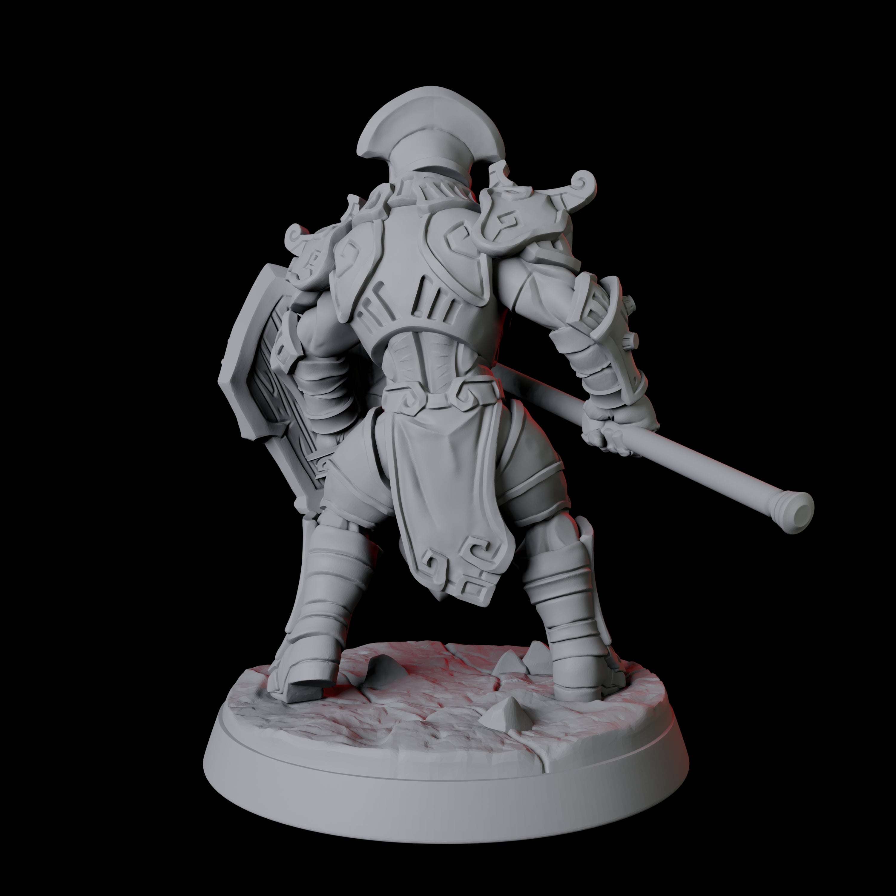 Battle-Ready Warforged B Miniature for Dungeons and Dragons, Pathfinder or other TTRPGs