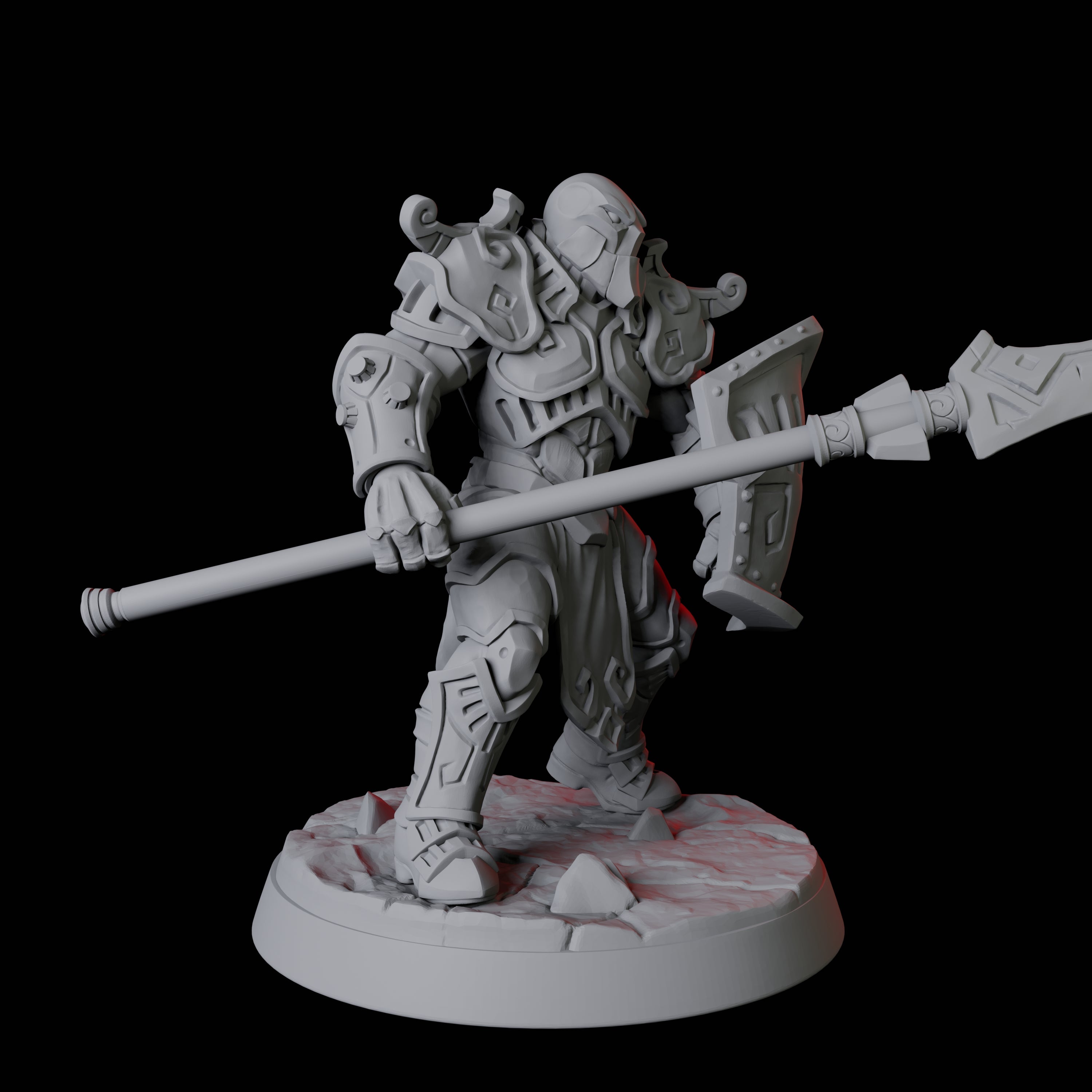 Battle-Ready Warforged B Miniature for Dungeons and Dragons, Pathfinder or other TTRPGs