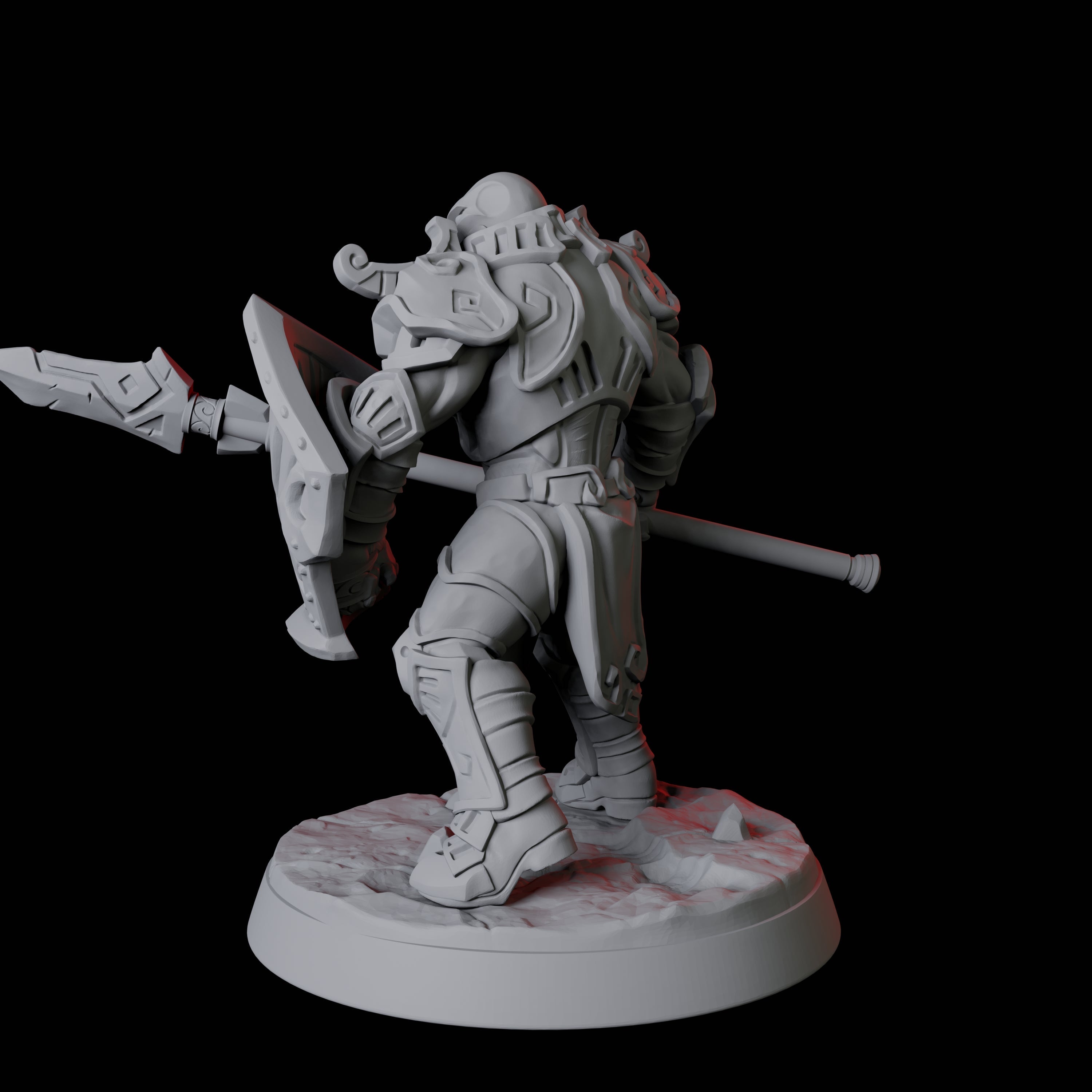 Battle-Ready Warforged B Miniature for Dungeons and Dragons, Pathfinder or other TTRPGs