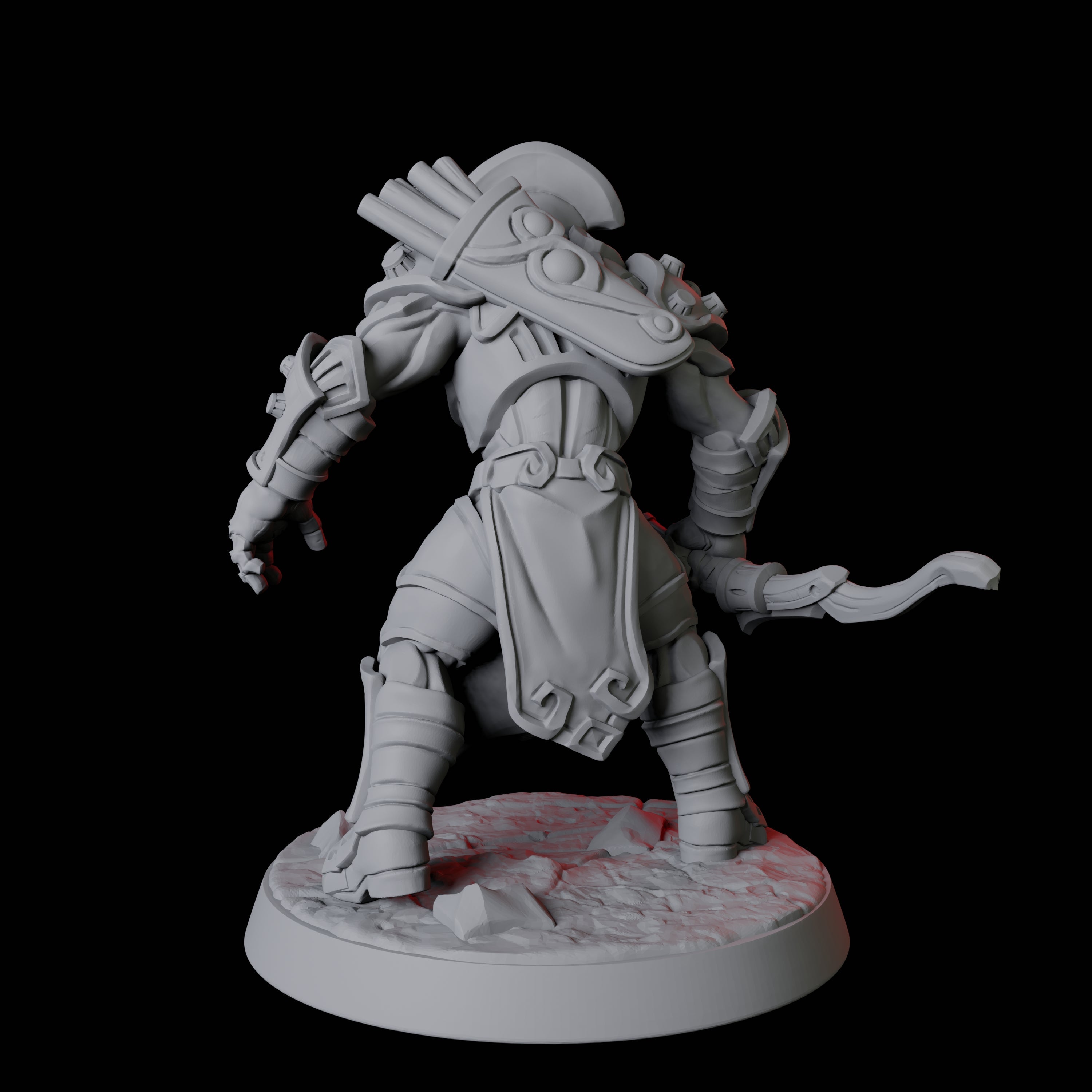 Battle-Ready Warforged C Miniature for Dungeons and Dragons, Pathfinder or other TTRPGs