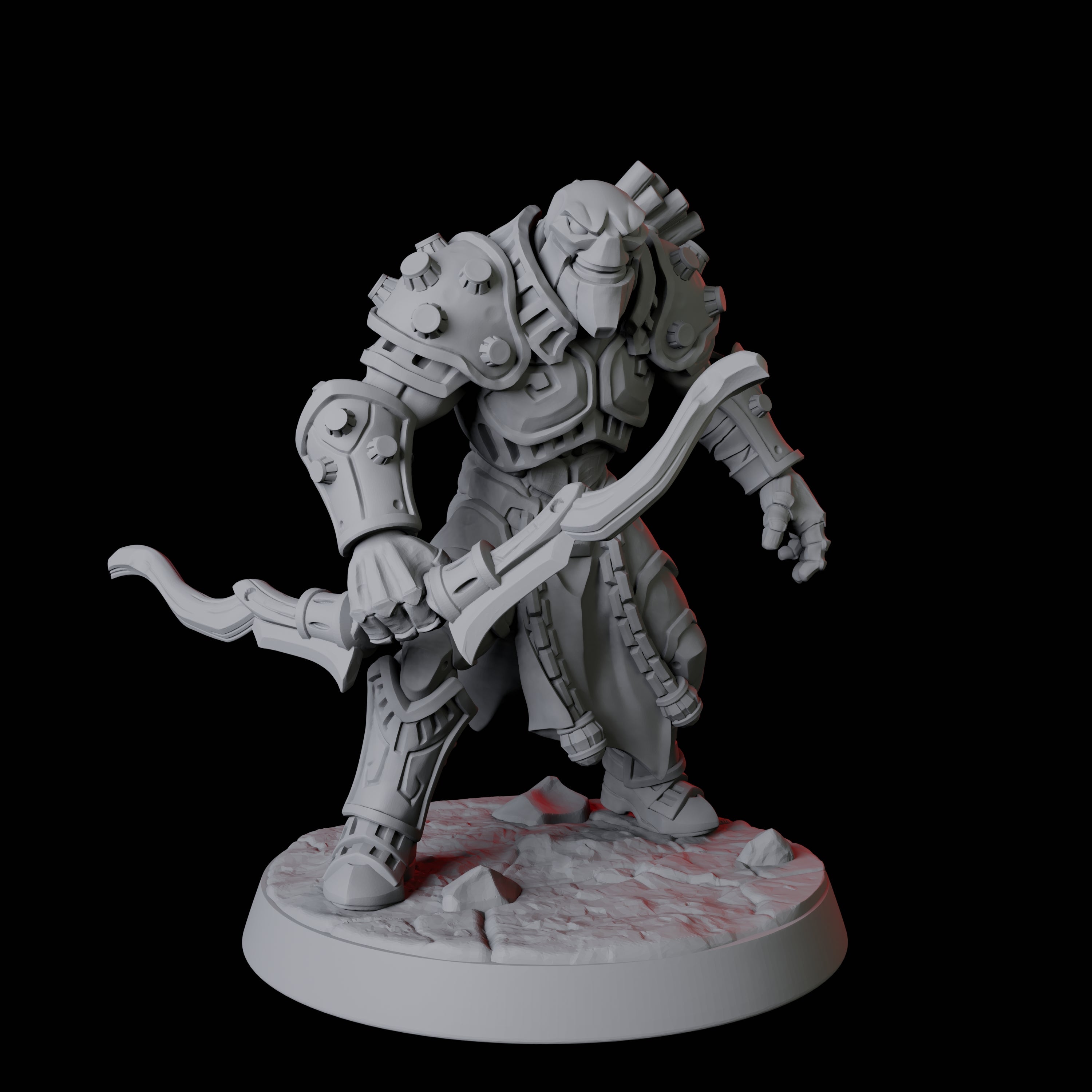 Battle-Ready Warforged C Miniature for Dungeons and Dragons, Pathfinder or other TTRPGs