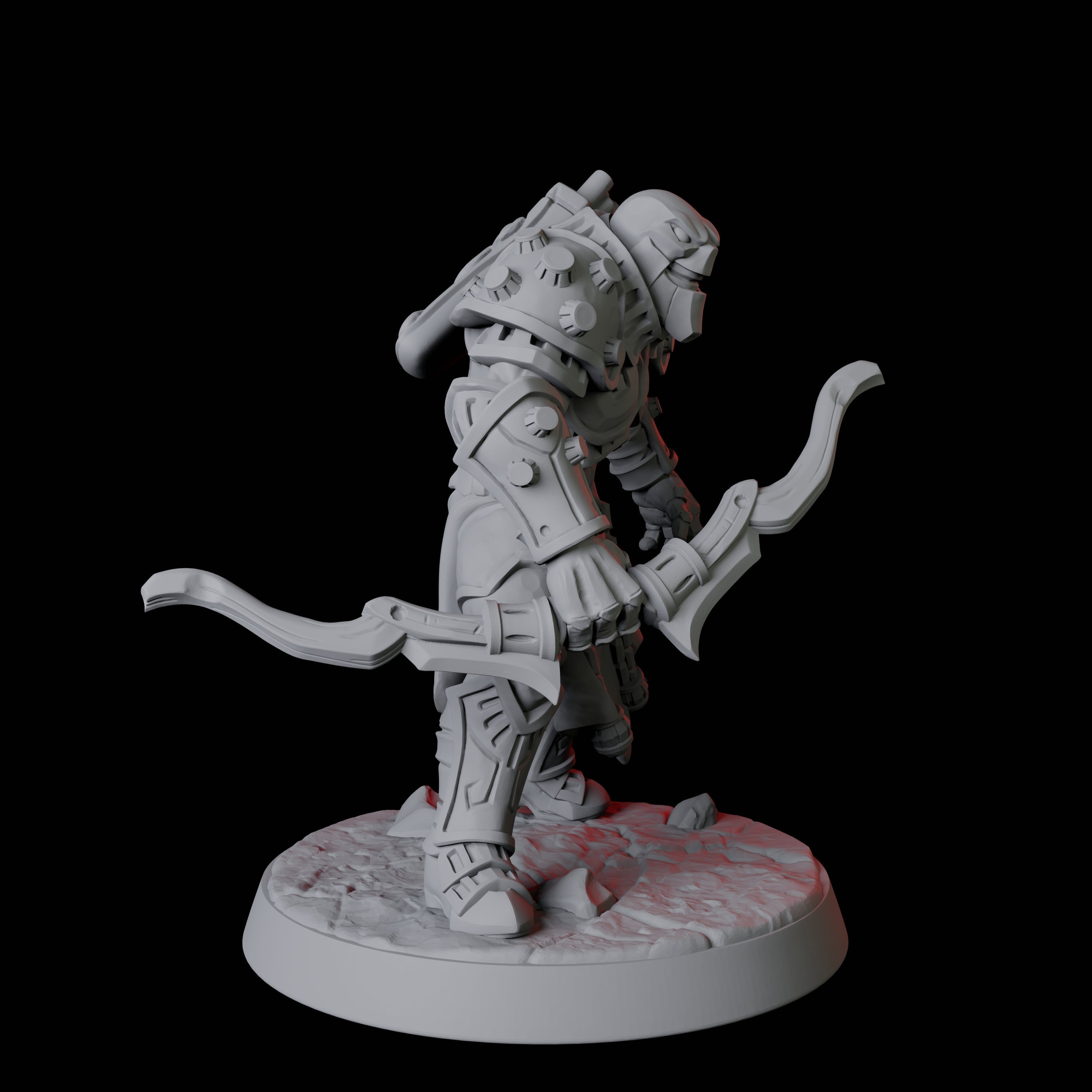 Battle-Ready Warforged C Miniature for Dungeons and Dragons, Pathfinder or other TTRPGs