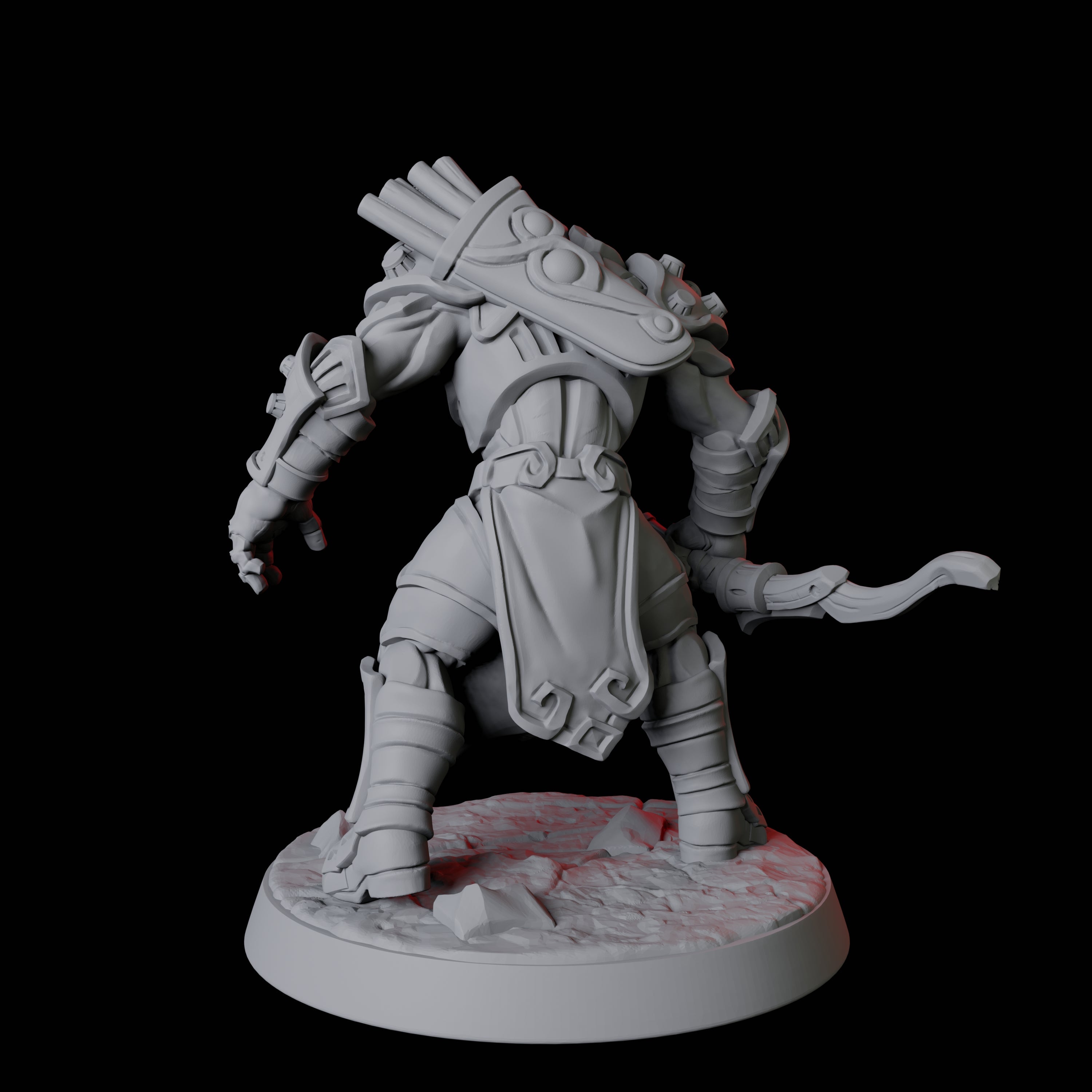 Battle-Ready Warforged C Miniature for Dungeons and Dragons, Pathfinder or other TTRPGs