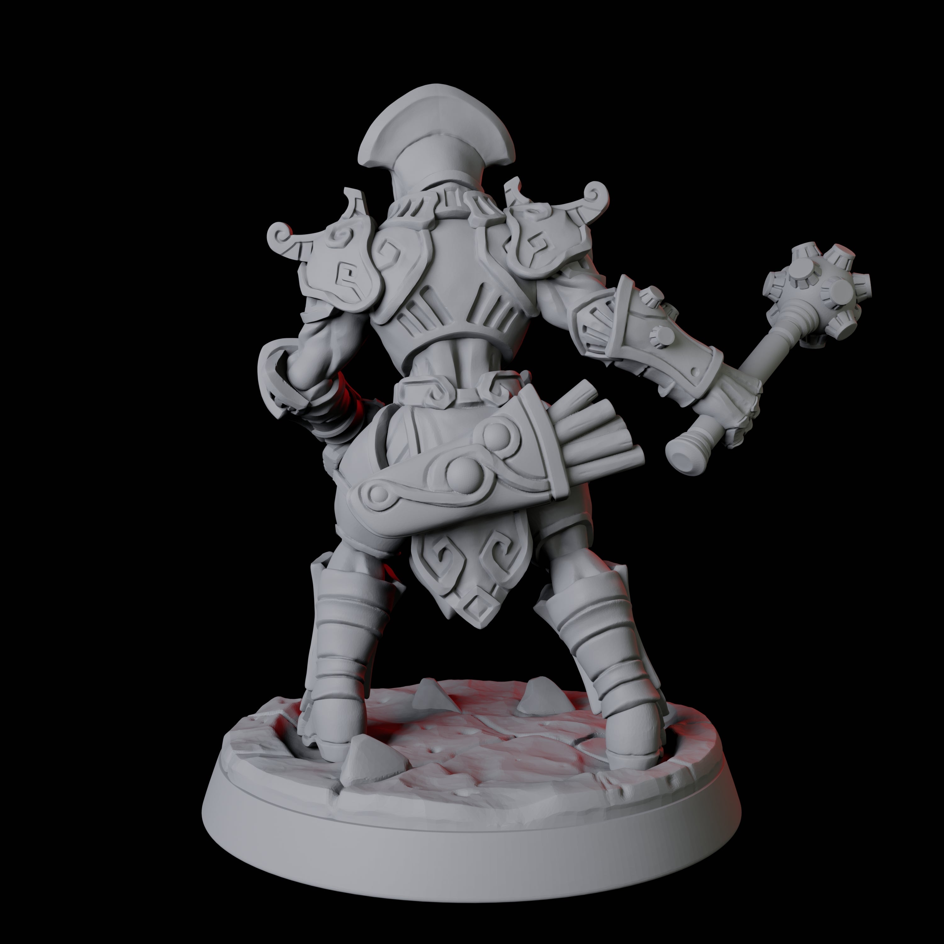 Battle-Ready Warforged D Miniature for Dungeons and Dragons, Pathfinder or other TTRPGs