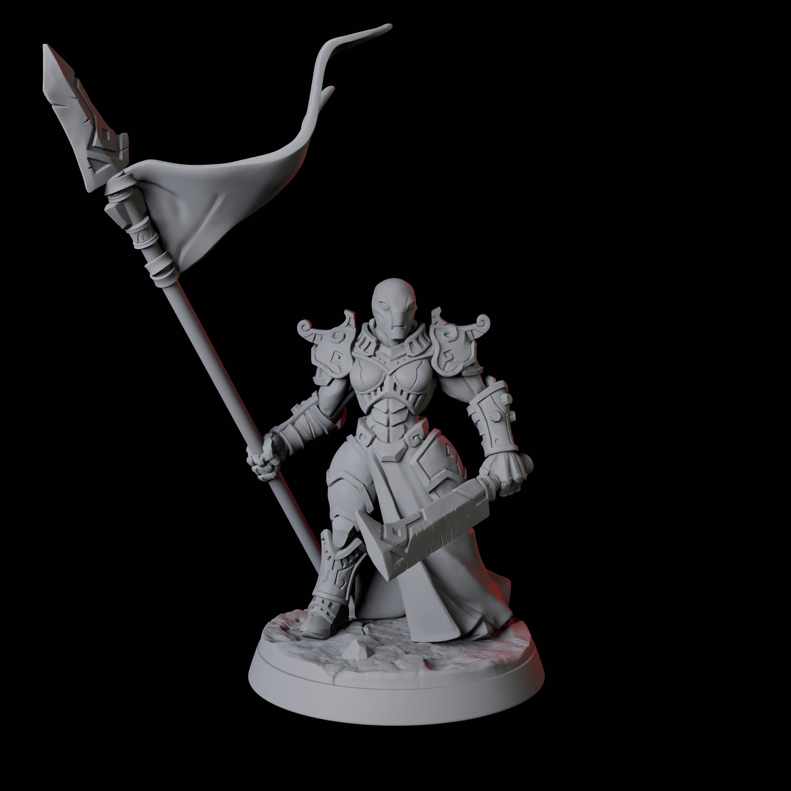 Battle-Ready Warforged E Miniature for Dungeons and Dragons, Pathfinder or other TTRPGs