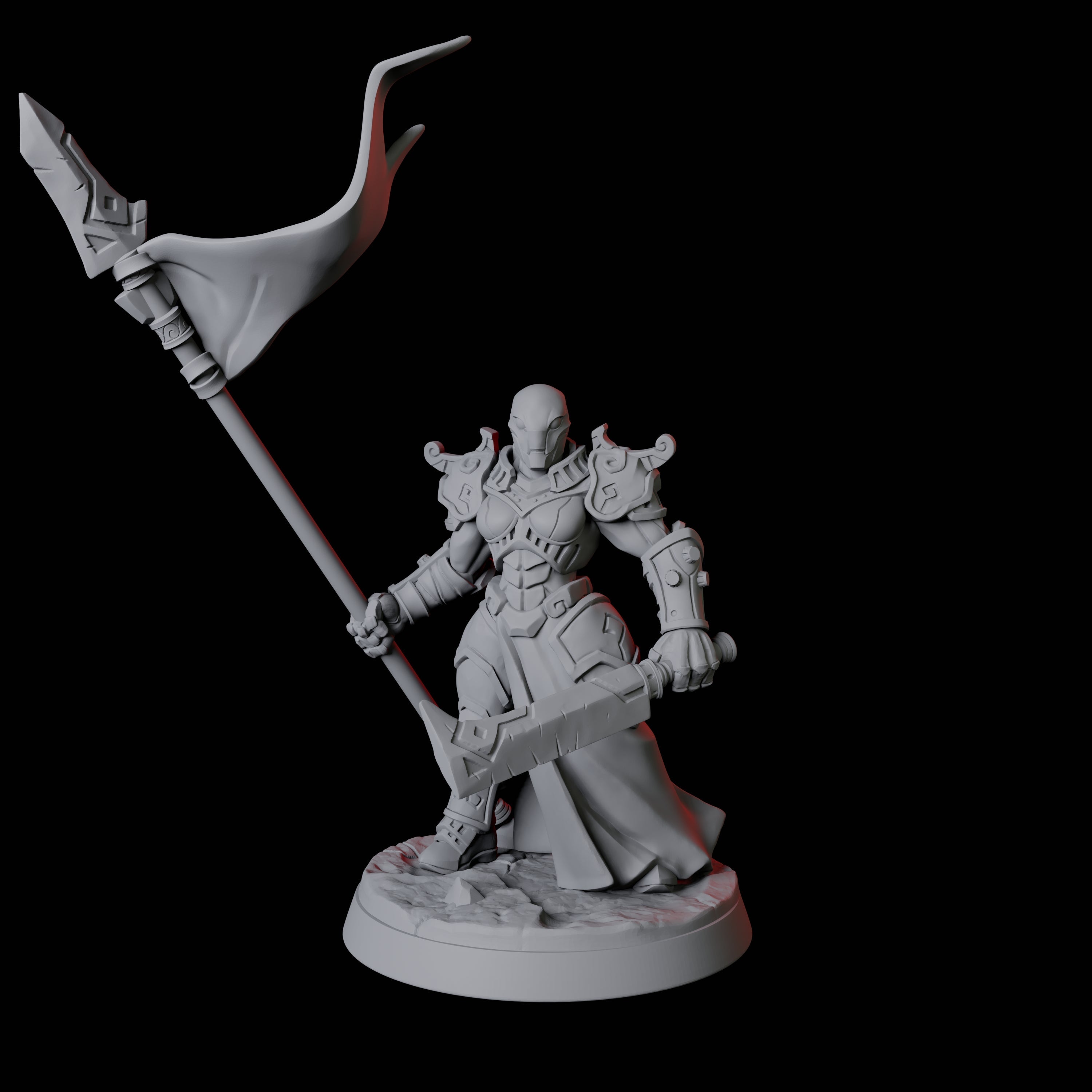 Battle-Ready Warforged E Miniature for Dungeons and Dragons, Pathfinder or other TTRPGs