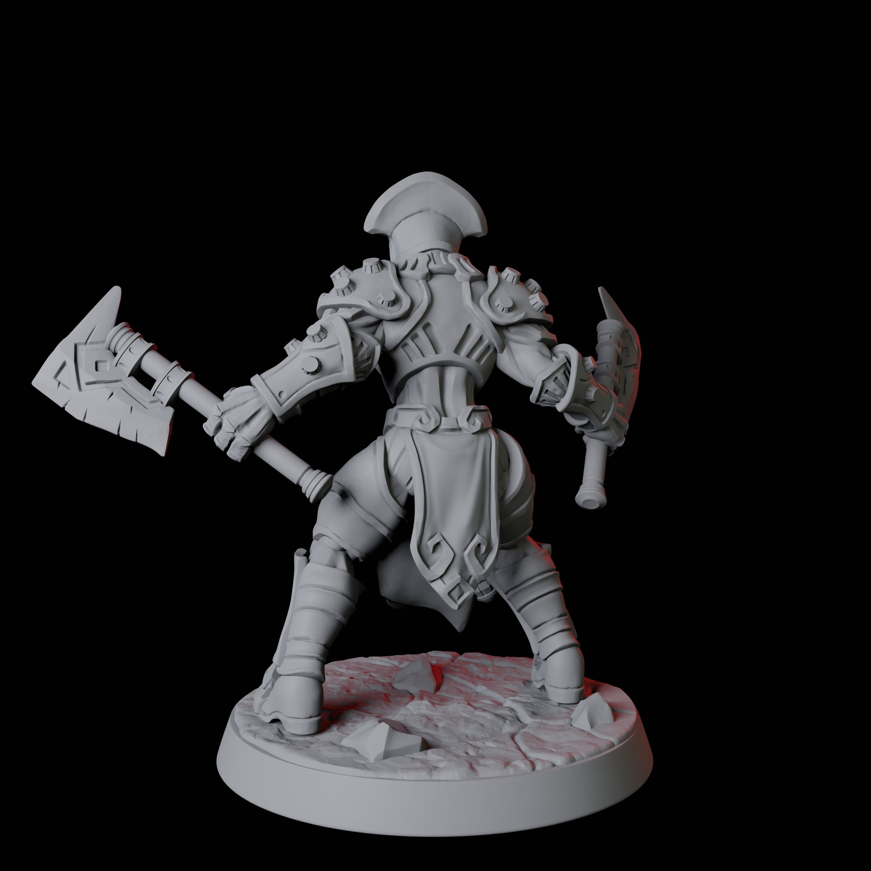 Battle-Ready Warforged F Miniature for Dungeons and Dragons, Pathfinder or other TTRPGs