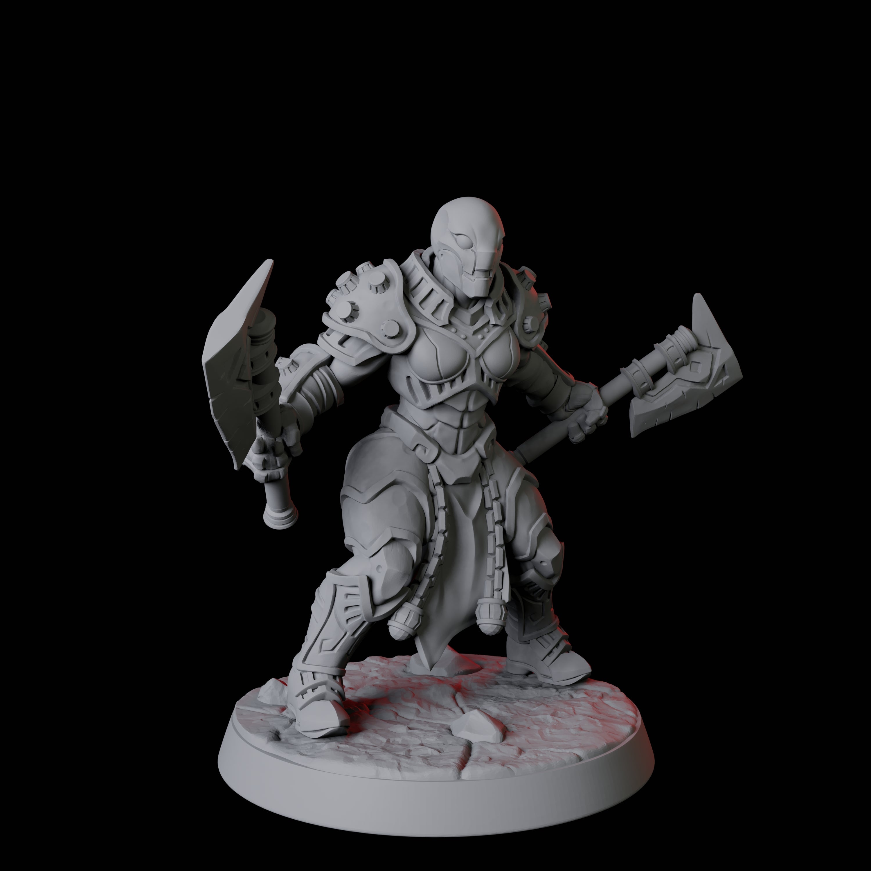 Battle-Ready Warforged F Miniature for Dungeons and Dragons, Pathfinder or other TTRPGs