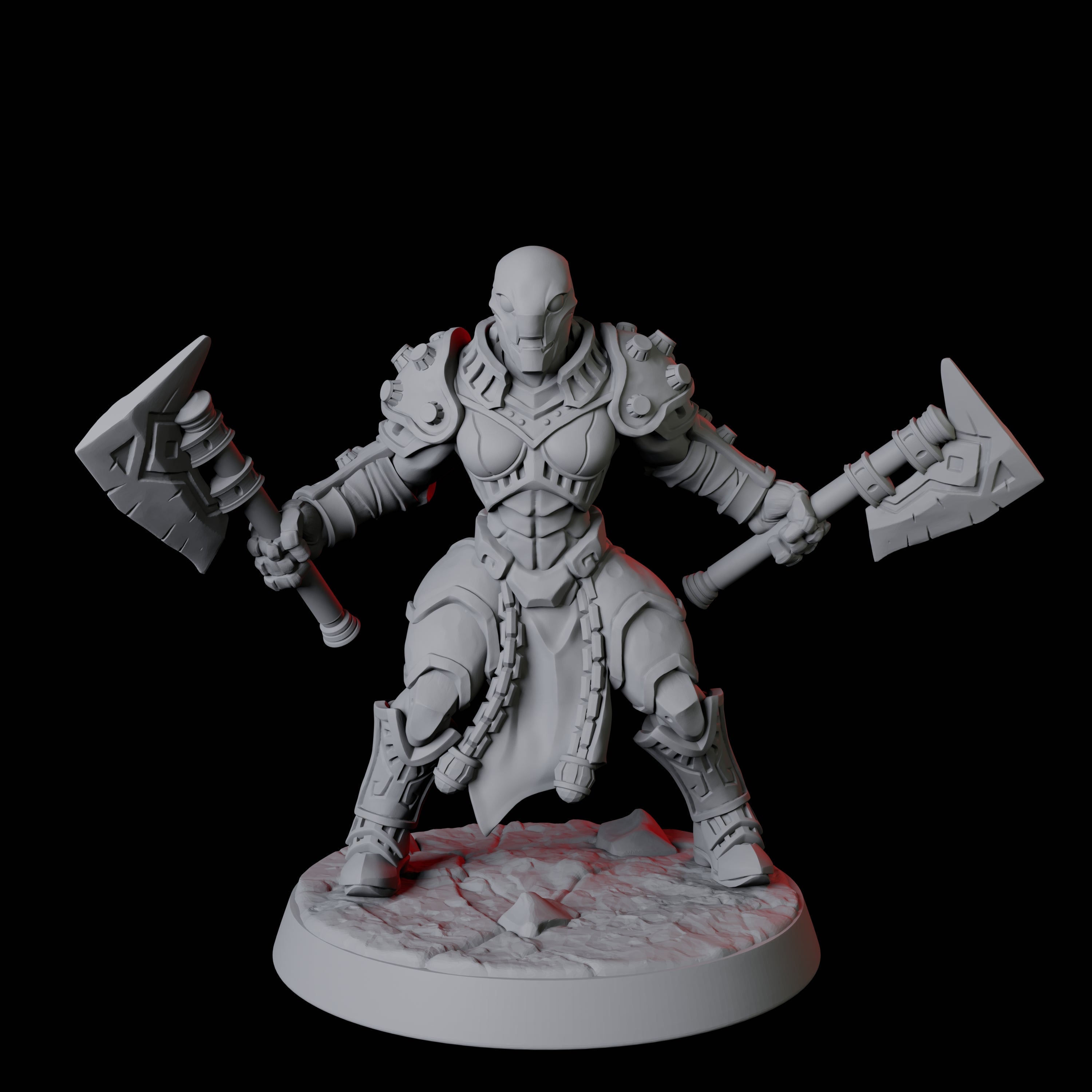 Battle-Ready Warforged F Miniature for Dungeons and Dragons, Pathfinder or other TTRPGs