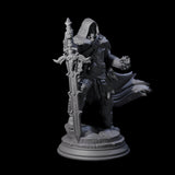 Battle Weary Warrior Miniature for Dungeons and Dragons, Pathfinder or other TTRPGs