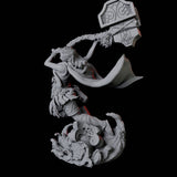 Battlemaiden Giantess B Miniature for Dungeons and Dragons, Pathfinder or other TTRPGs