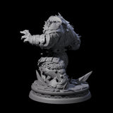 Battlescarred Ogre Captain Miniature for Dungeons and Dragons, Pathfinder or other TTRPGs