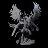 Beastman Balor Miniature for Dungeons and Dragons, Pathfinder or other TTRPGs