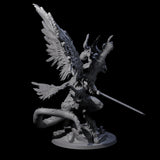 Beastman Balor Miniature for Dungeons and Dragons, Pathfinder or other TTRPGs
