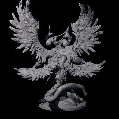 Beastman Balor Miniature for Dungeons and Dragons, Pathfinder or other TTRPGs