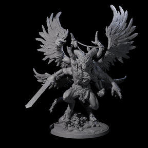 Beastman Balor Miniature for Dungeons and Dragons, Pathfinder or other TTRPGs