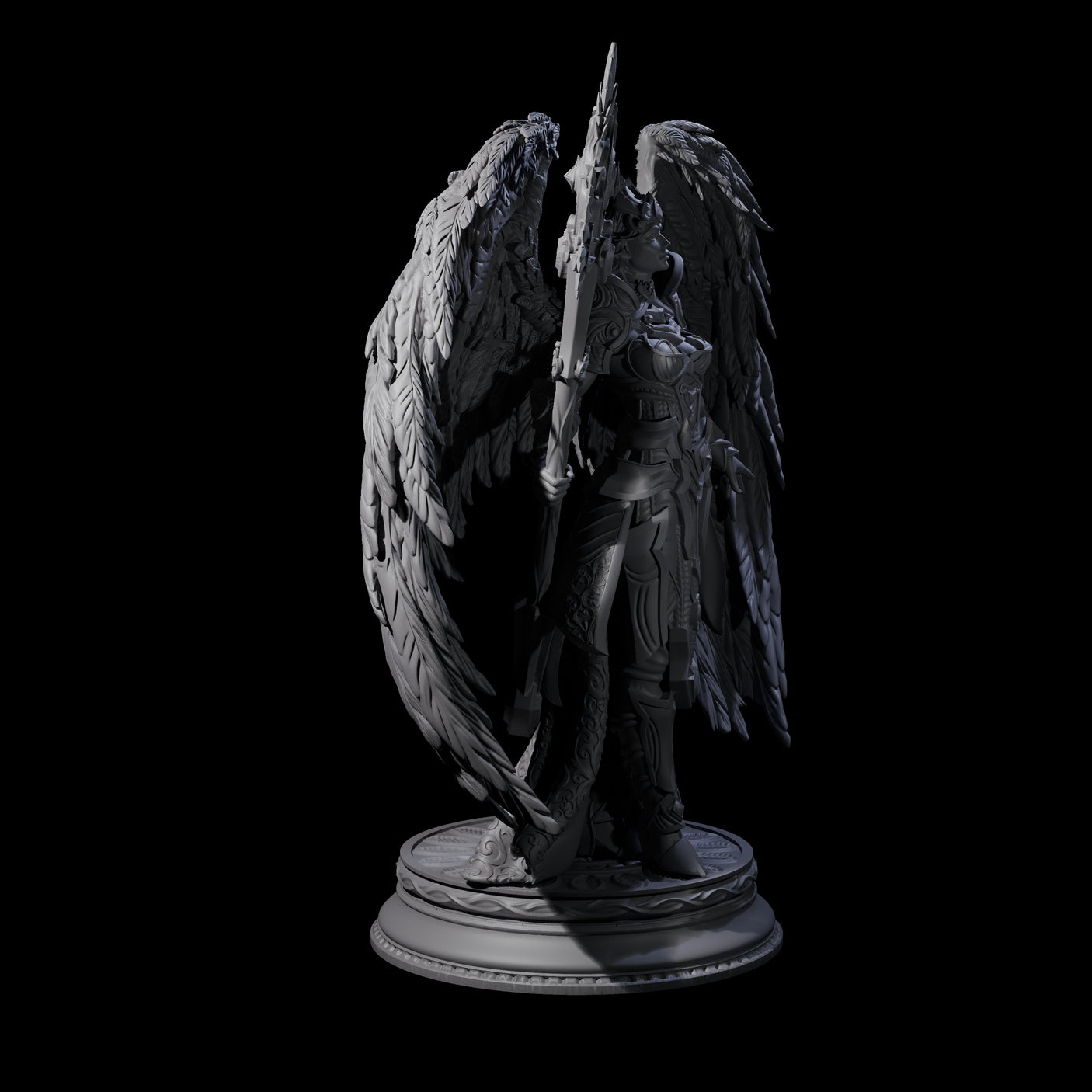 Beautiful Tabellia Miniature for Dungeons and Dragons, Pathfinder or other TTRPGs