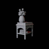 Bedside Table Miniature for Dungeons and Dragons, Pathfinder or other TTRPGs
