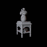 Bedside Table Miniature for Dungeons and Dragons, Pathfinder or other TTRPGs