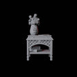 Bedside Table Miniature for Dungeons and Dragons, Pathfinder or other TTRPGs