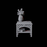 Bedside Table Miniature for Dungeons and Dragons, Pathfinder or other TTRPGs