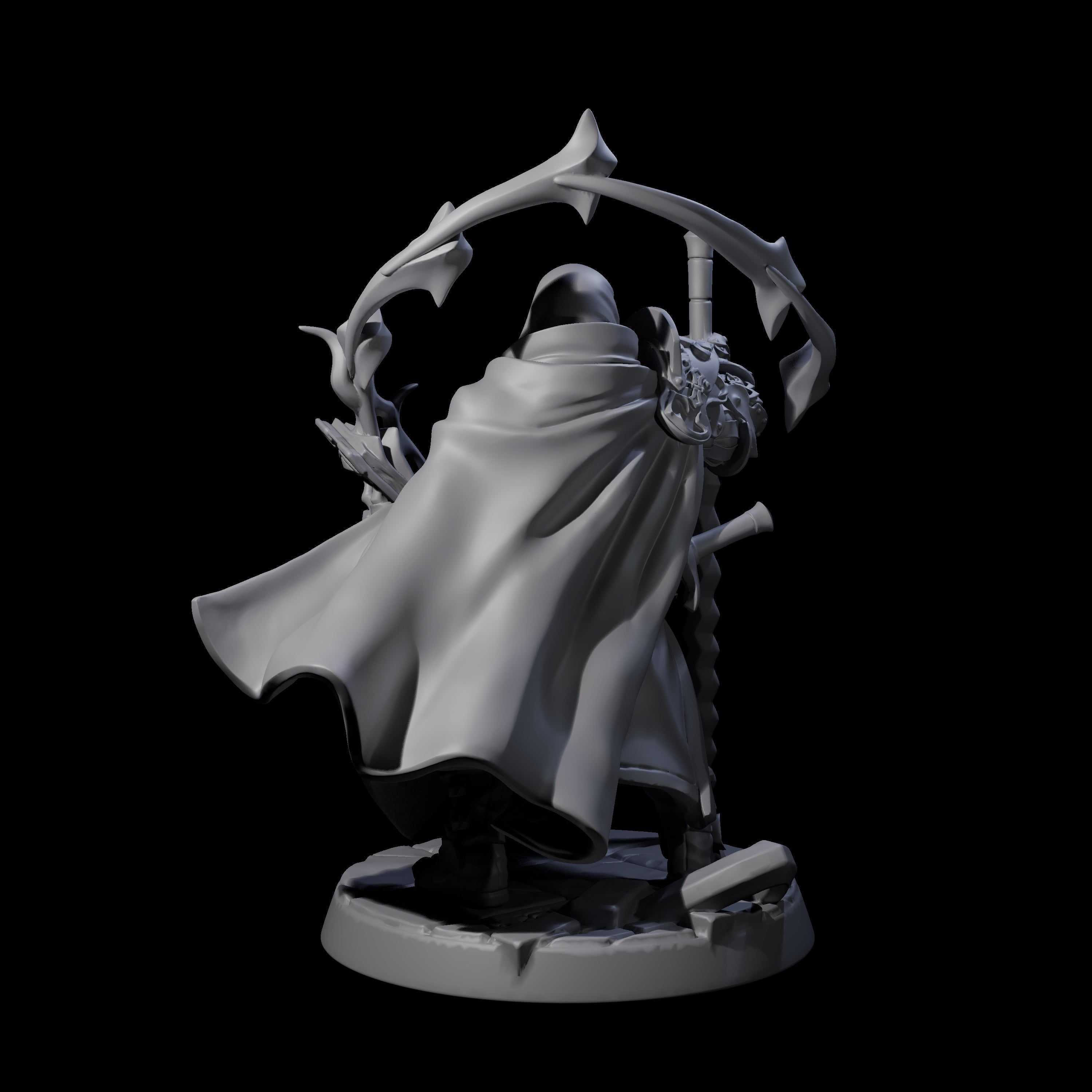 Beefy Paladin Sorcerer Miniature for Dungeons and Dragons, Pathfinder or other TTRPGs