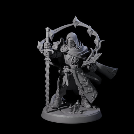 Beefy Paladin Sorcerer Miniature for Dungeons and Dragons, Pathfinder or other TTRPGs