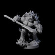 Beefy Tortle Warrior B Miniature for Dungeons and Dragons, Pathfinder or other TTRPGs