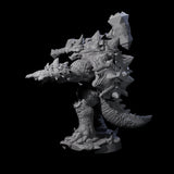 Beefy Tortle Warrior C Miniature for Dungeons and Dragons, Pathfinder or other TTRPGs