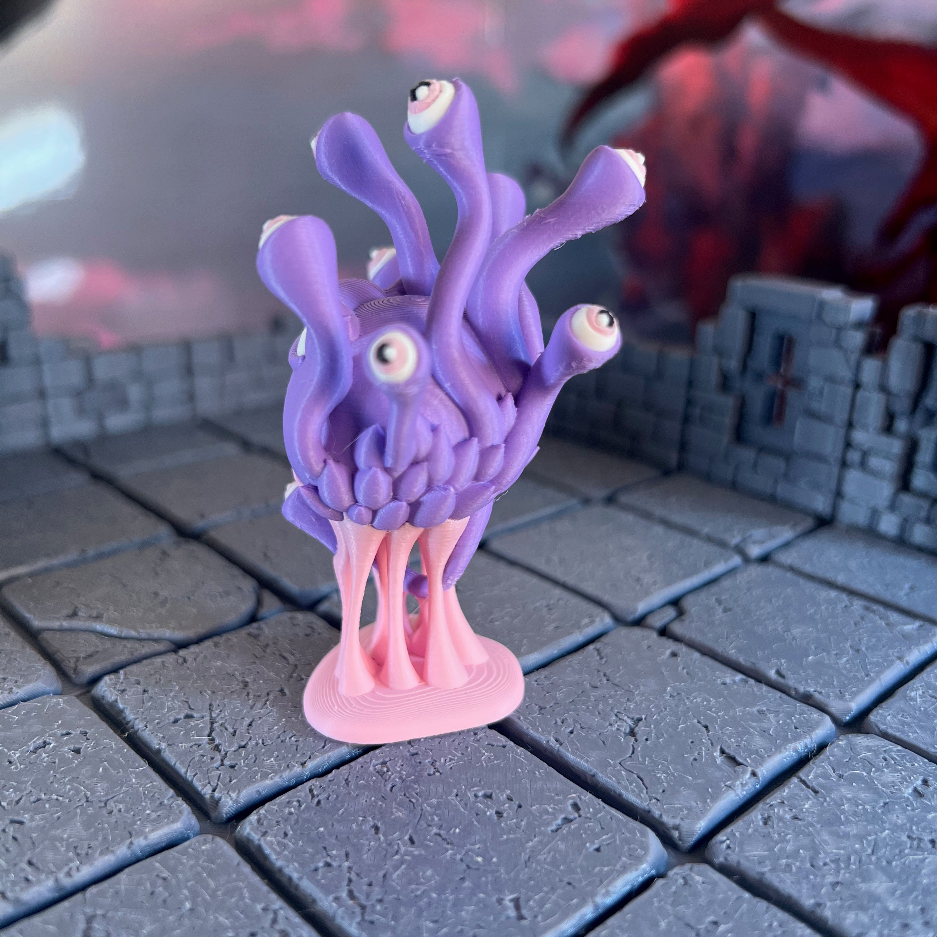 Beholder Multicolour Table Ready Miniature Miniature for Dungeons and Dragons, Pathfinder or other TTRPGs