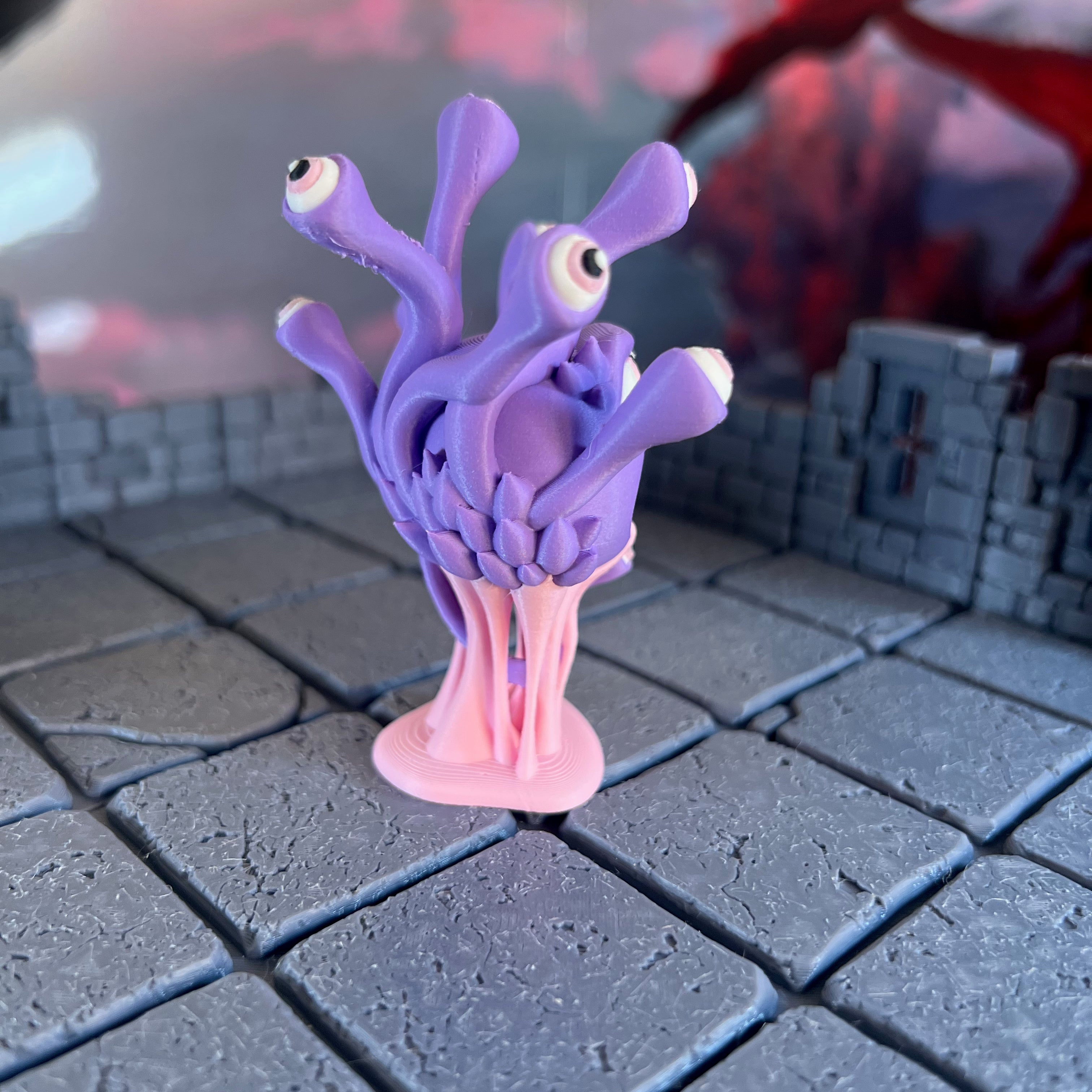 Beholder Multicolour Table Ready Miniature Miniature for Dungeons and Dragons, Pathfinder or other TTRPGs