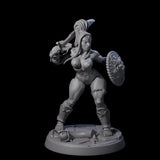 Beholder Slayer Pinup Miniature for Dungeons and Dragons, Pathfinder or other TTRPGs