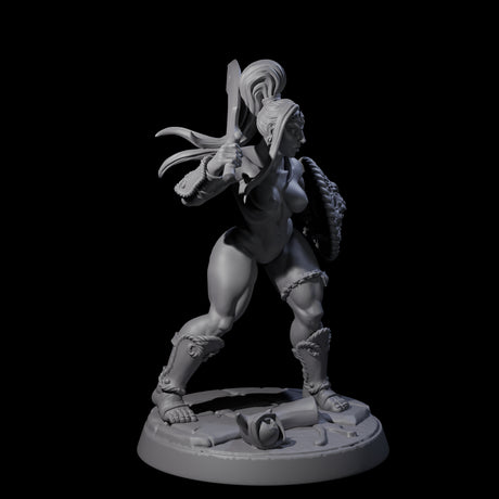 Beholder Slayer Pinup Miniature for Dungeons and Dragons, Pathfinder or other TTRPGs
