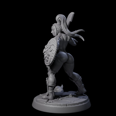 Beholder Slayer Pinup Miniature for Dungeons and Dragons, Pathfinder or other TTRPGs