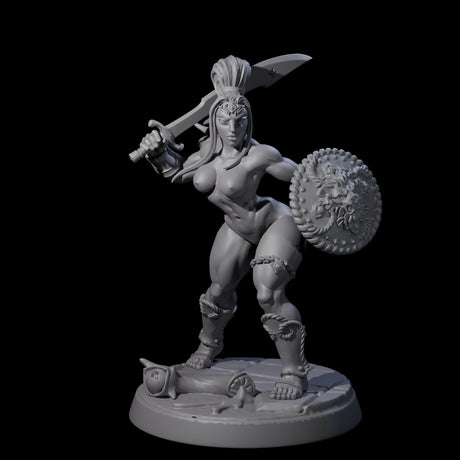 Beholder Slayer Pinup Miniature for Dungeons and Dragons, Pathfinder or other TTRPGs