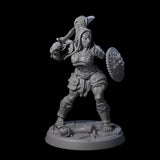 Beholder Slayer Pinup Miniature for Dungeons and Dragons, Pathfinder or other TTRPGs