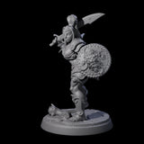 Beholder Slayer Pinup Miniature for Dungeons and Dragons, Pathfinder or other TTRPGs