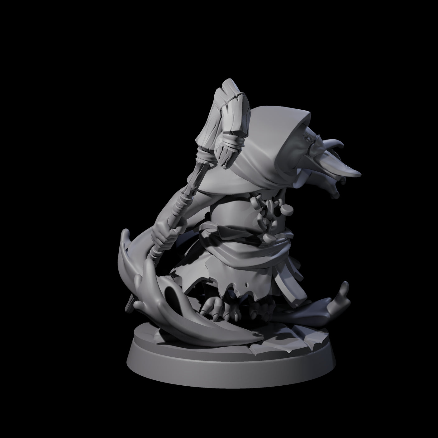 Benedictive Platypus Healer Miniature for Dungeons and Dragons, Pathfinder or other TTRPGs