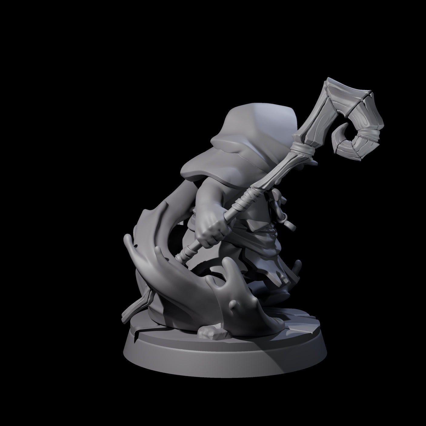 Benedictive Platypus Healer Miniature for Dungeons and Dragons, Pathfinder or other TTRPGs