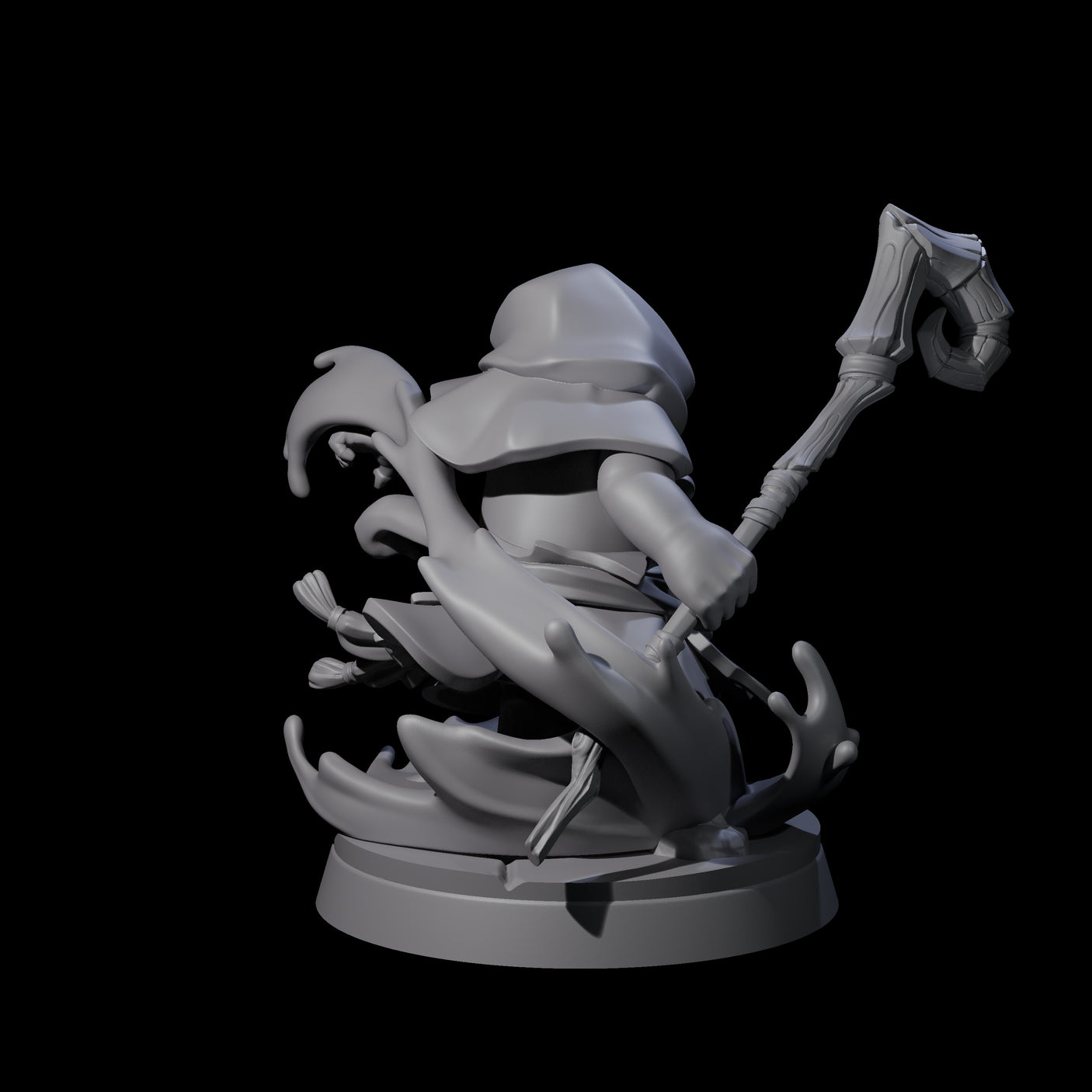 Benedictive Platypus Healer Miniature for Dungeons and Dragons, Pathfinder or other TTRPGs