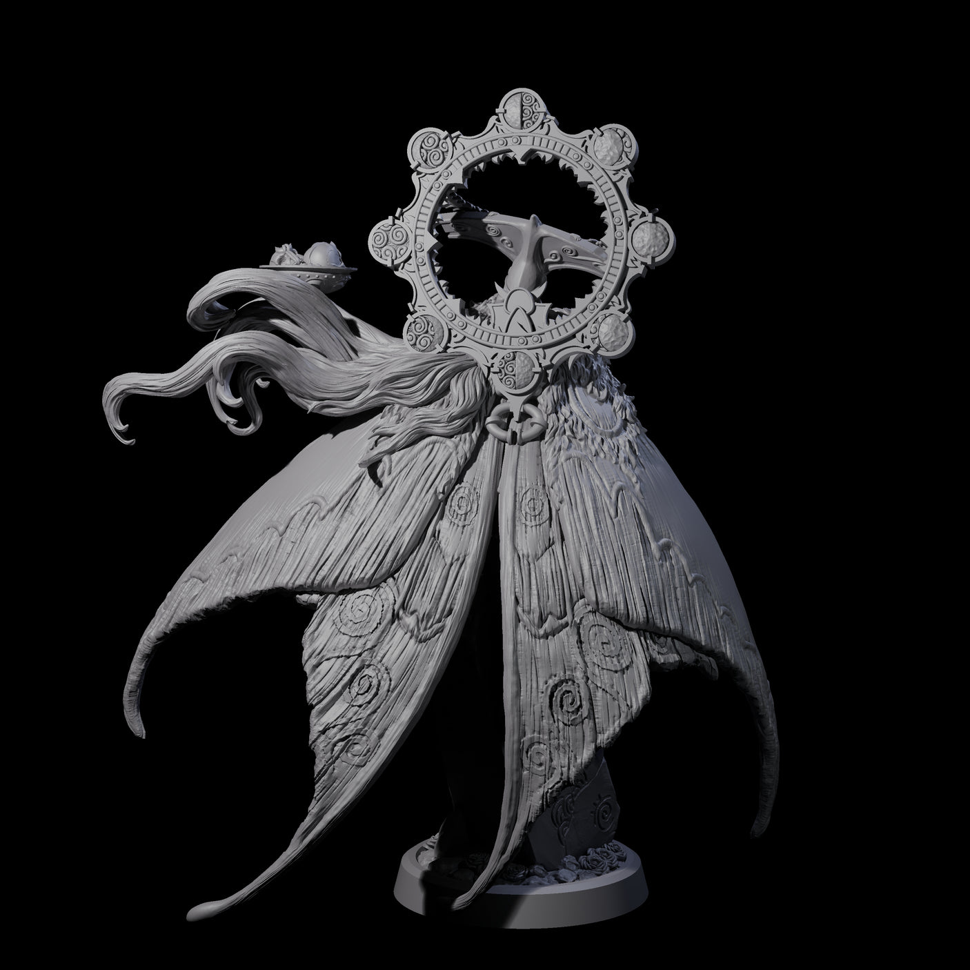 Benevolent Ghaele Azata Miniature for Dungeons and Dragons, Pathfinder or other TTRPGs