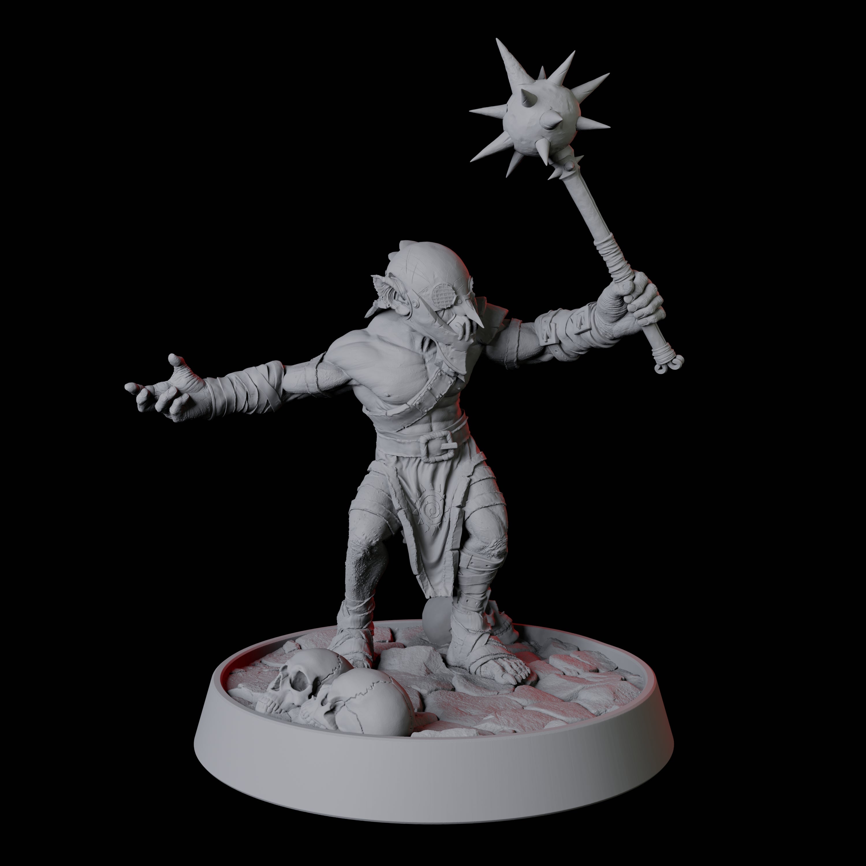 Berserker Goblin Miniature for Dungeons and Dragons