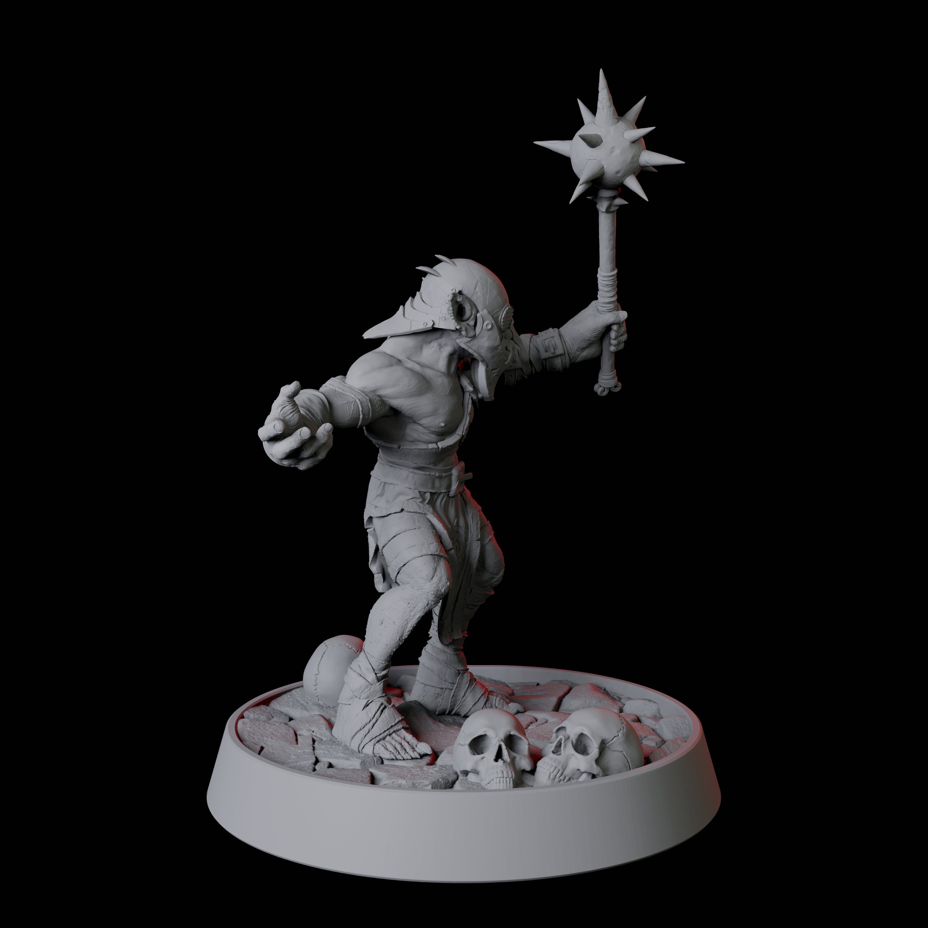 Berserker Goblin Miniature for Dungeons and Dragons